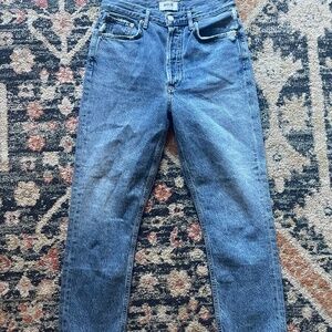 Agolde Riley Size 27 Button Fly High Rise Women's Jeans